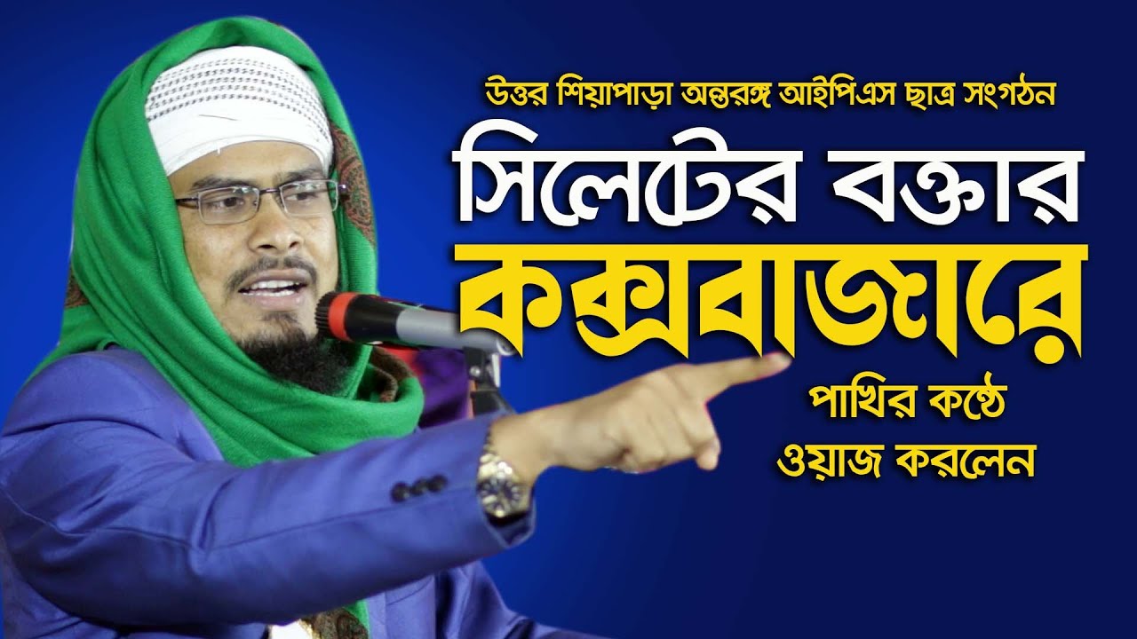 সিলেটের বক্তার কক্সবাজারে পাখির মত ওয়াজ করলেন | মুফতি বজলুর রহমান মিজান, সিলেট | নতুন ওয়াজ 2022
