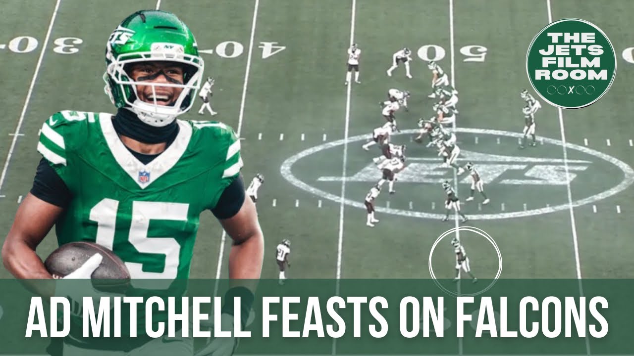 AD Mitchell Film Breakdown | Is he the Jets long term WR2?