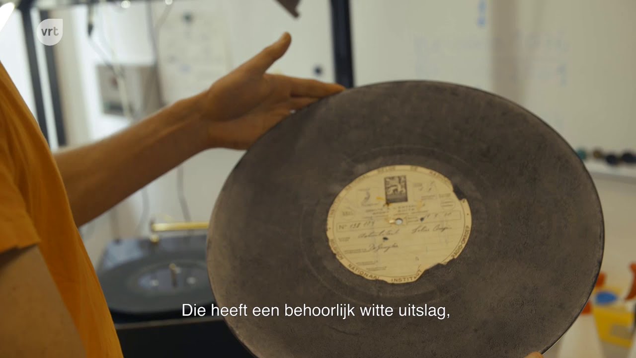 Hoe worden oude platen gedigitaliseerd?