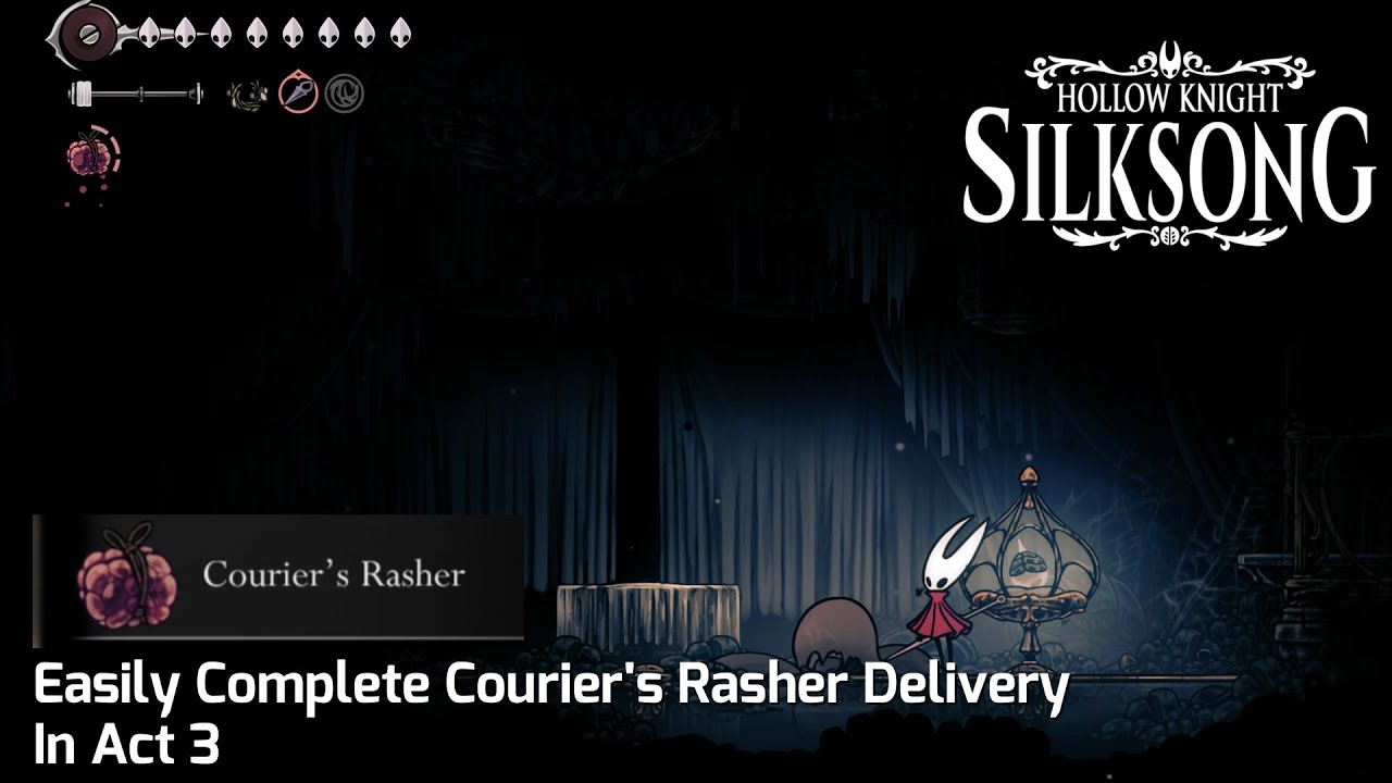 Easily complete Courier's Rasher Delivery in Act 3 | Hollow Knight Silksong