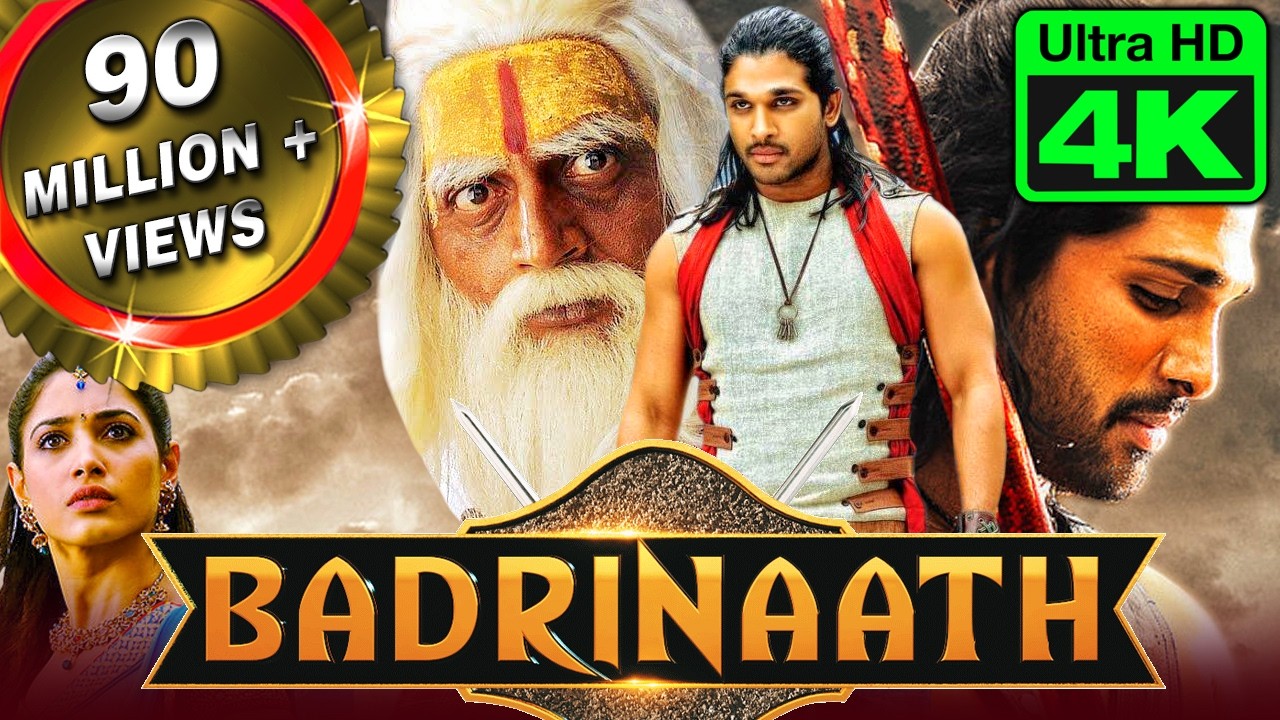 Badrinaath (4K Ultra HD) - Allu Arjun Action Dubbed Full Movie | Allu Arjun, Tamannaah