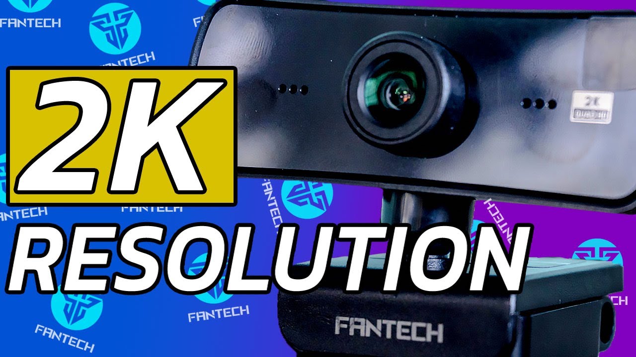 Fantech Luminous C30 Webcam | The First 2K Resolution Budget Webcam