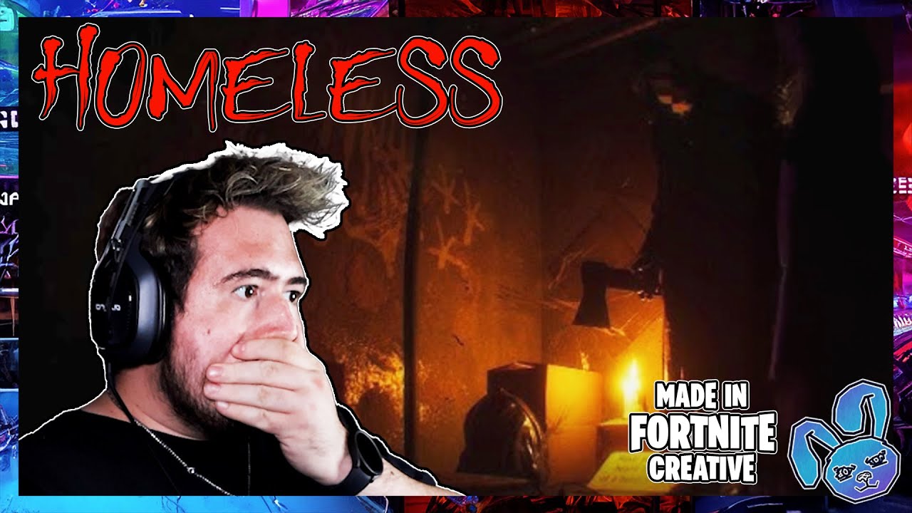 Fortnite Shouldn’t Be This Scary… - Homeless (Fortnite Horror Map)