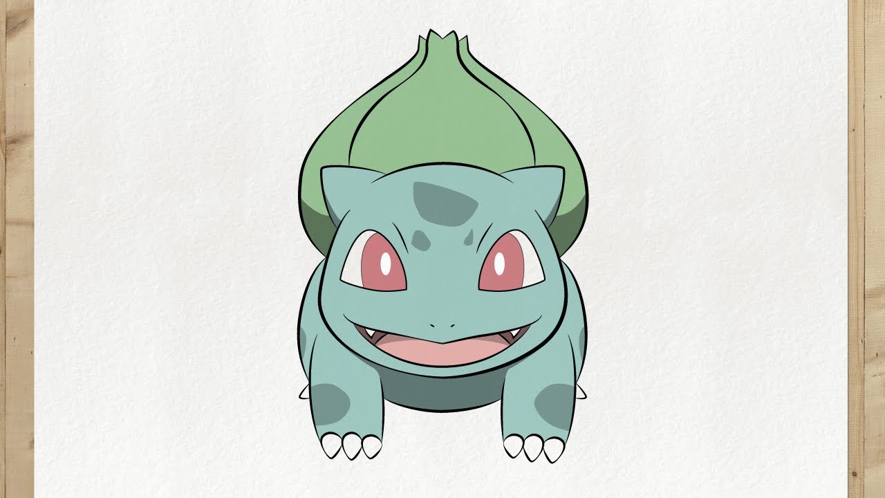 BISASAM zeichnen 🌱 | Pok&eacute;mon | Zeichentutorial f&uuml;r Anf&auml;nger | Primo Zeichnungen