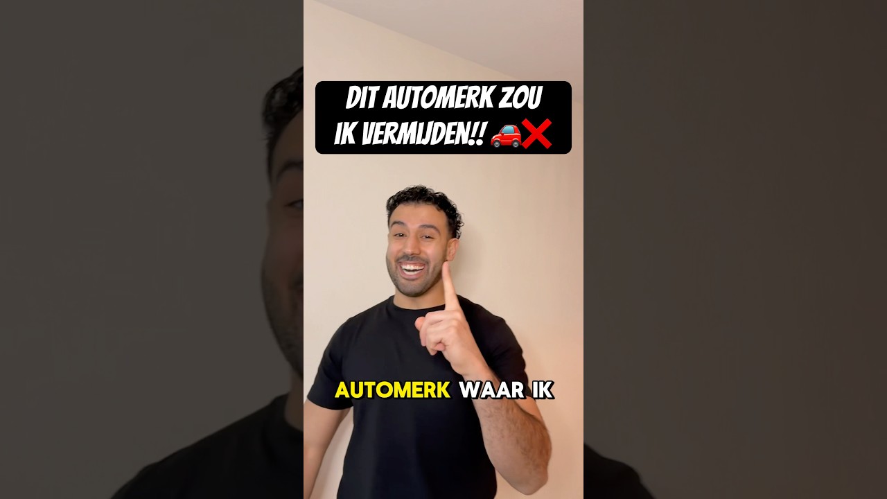 Dit automerk zou ik vermijden! ❌🚗