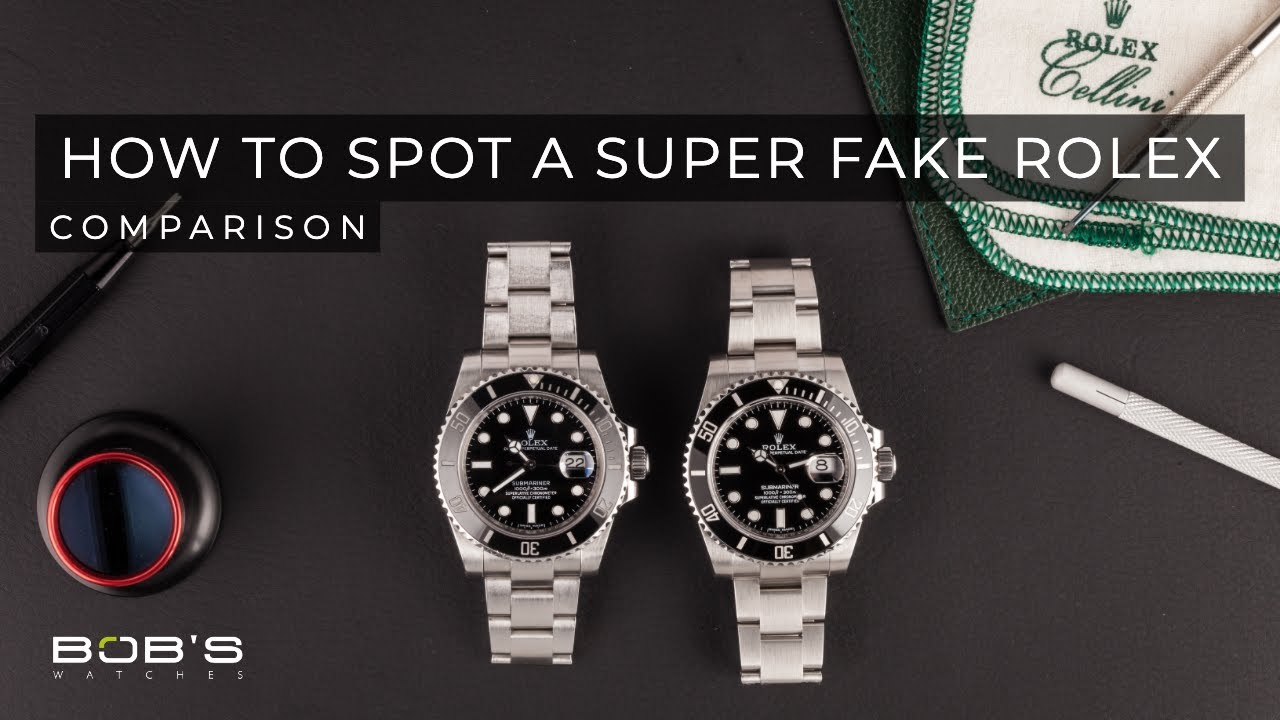 Как распознать суперподделку Rolex: исследование суперподделки за 500 долларов