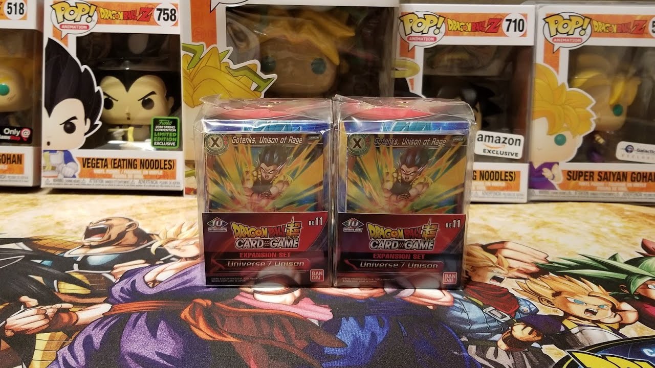 Opening up 2 Universe 7 Unison: Expansion Set 11!