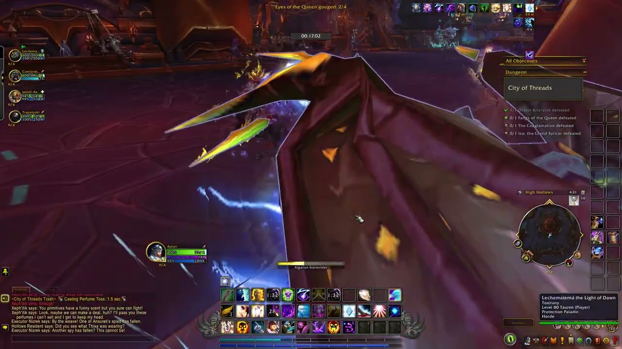 WoW Dungeon | City of Threads (Normal) - The War Within (Horde)