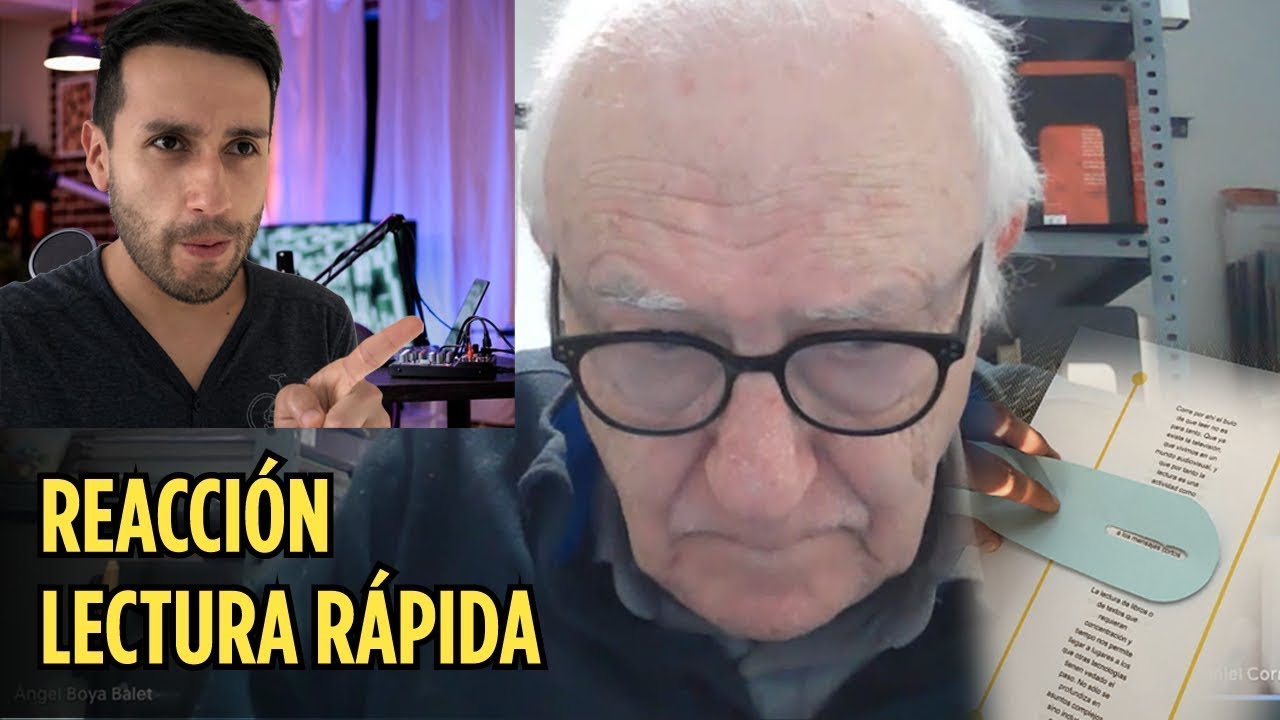 REACCIONO A LECTOR VELOZ 🤔 | ¿LOGRÓ MULTIPLICAR SU VELOCIDAD LECTORA? 😟