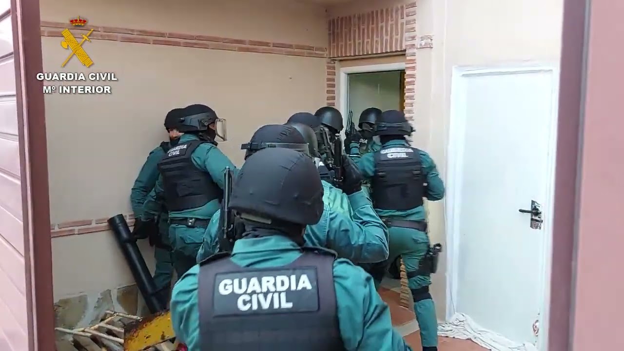 3.000 plantas de marihuana: desarticulado un grupo criminal en un pueblo de Toledo