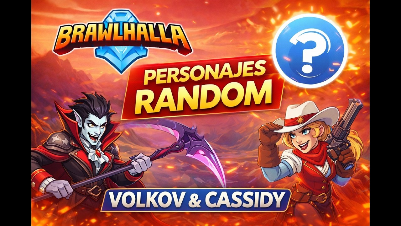 PARTIDAS RANDOM DE BRAWLHALL (MIRA LO QUE ME PASO)