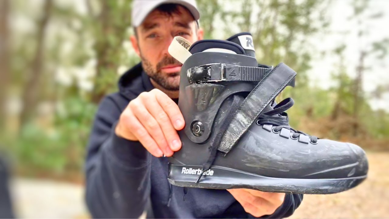 Second Session On The Rollerblade Blank SK Skate