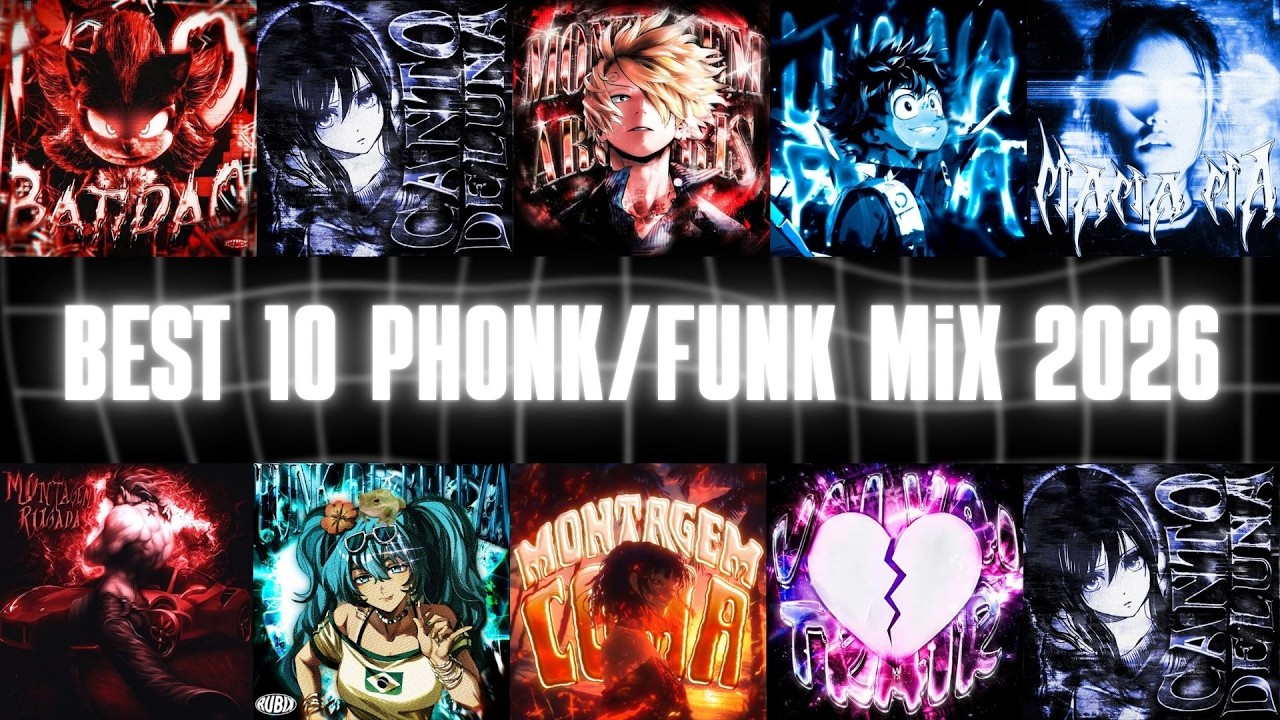THE BEST 10 VIRAL PHONK/FUNK MIX IN 2026 🔥