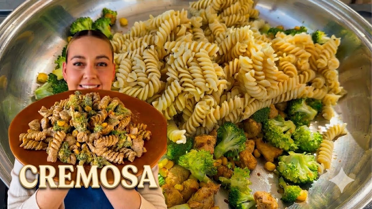 Pasta Cremosa con Pollo y Brócoli | Queda de Lujo