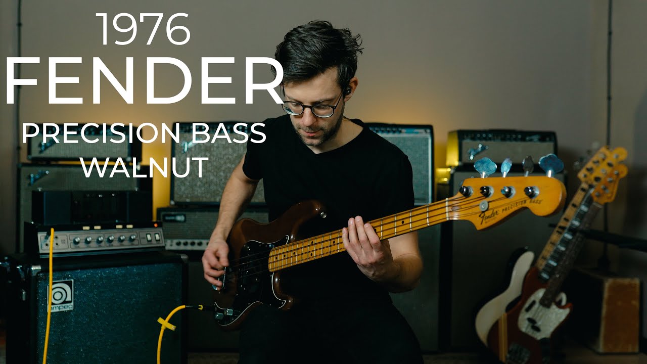 Fender Precision Bass 1976 Walnut