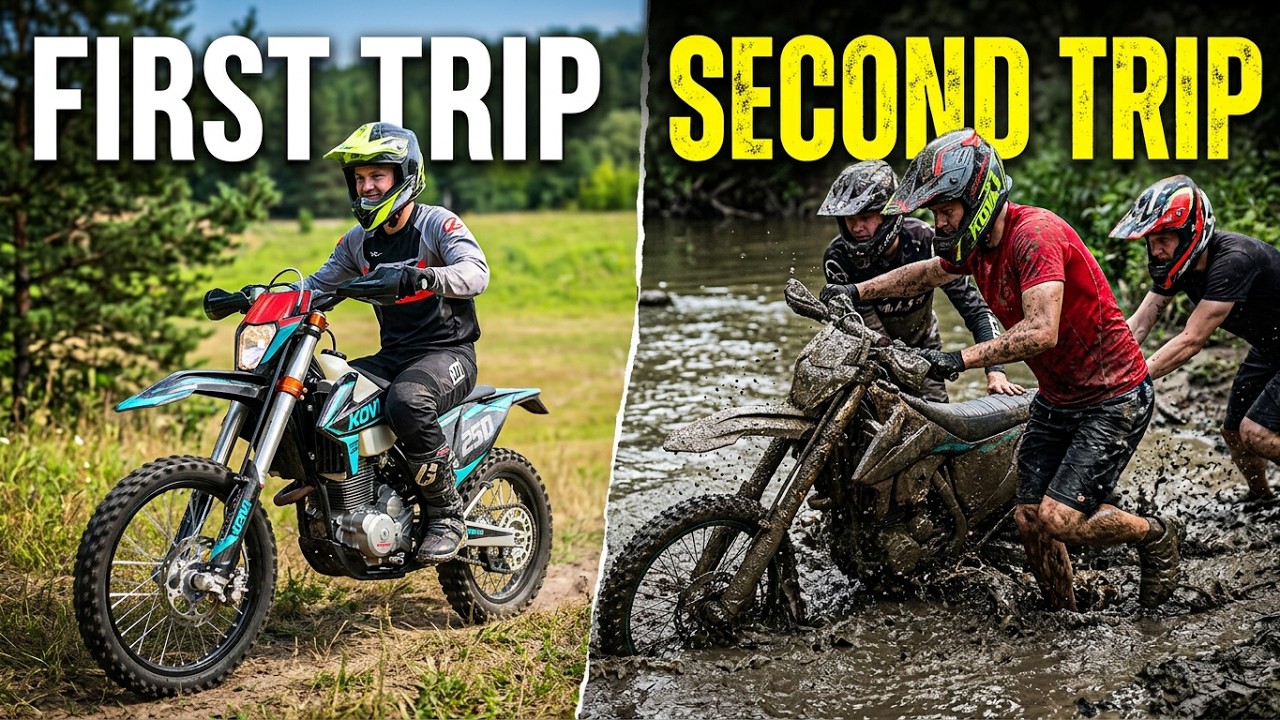Riding Enduro Motorcycles Off-Road Kovi 250/150 | Second Trip