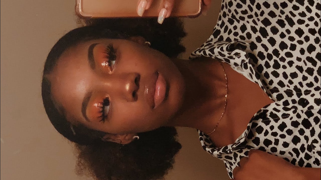 🍊orange glossy lids while I talk about life 🍊