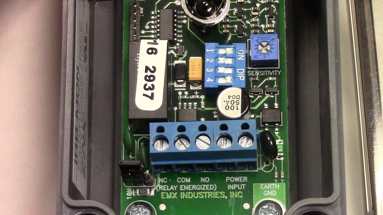 IRB-MON Photo Eye - UL325 Monitoring Settings