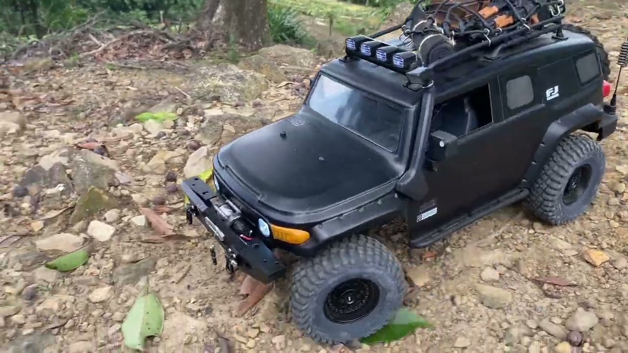 Crawler RC Slow motion 1/10 HPI Venture TOYOTA FJ Cruiser 1/10 RC with PROLINE#10152-14 (G8) | JRC