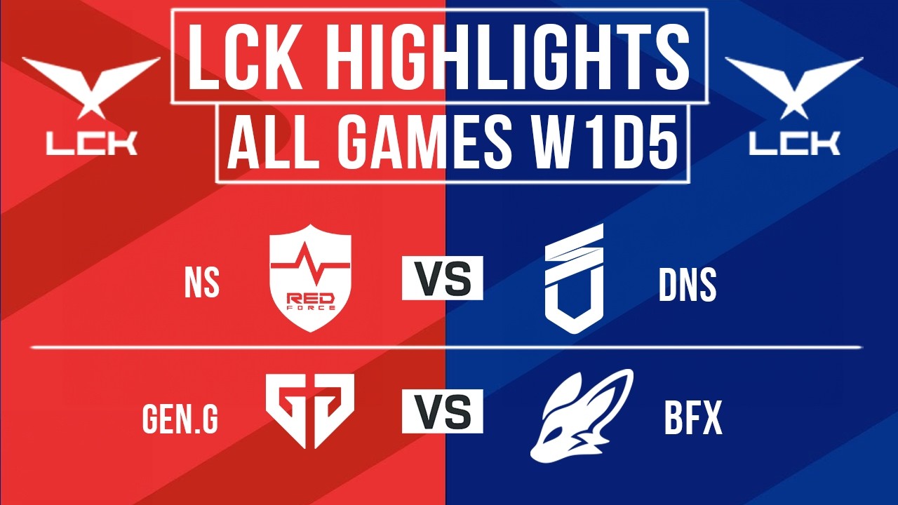 Обзор всех игр LCK, 1-я неделя, 5-й день | LCK 2026