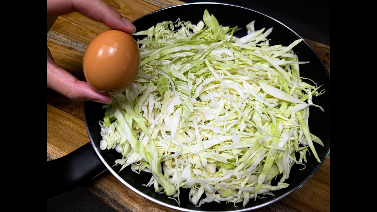 Капуста с яйцом вкуснее и полезнее пиццы! Вкусная запеканка всего из нескольких ингредиентов!