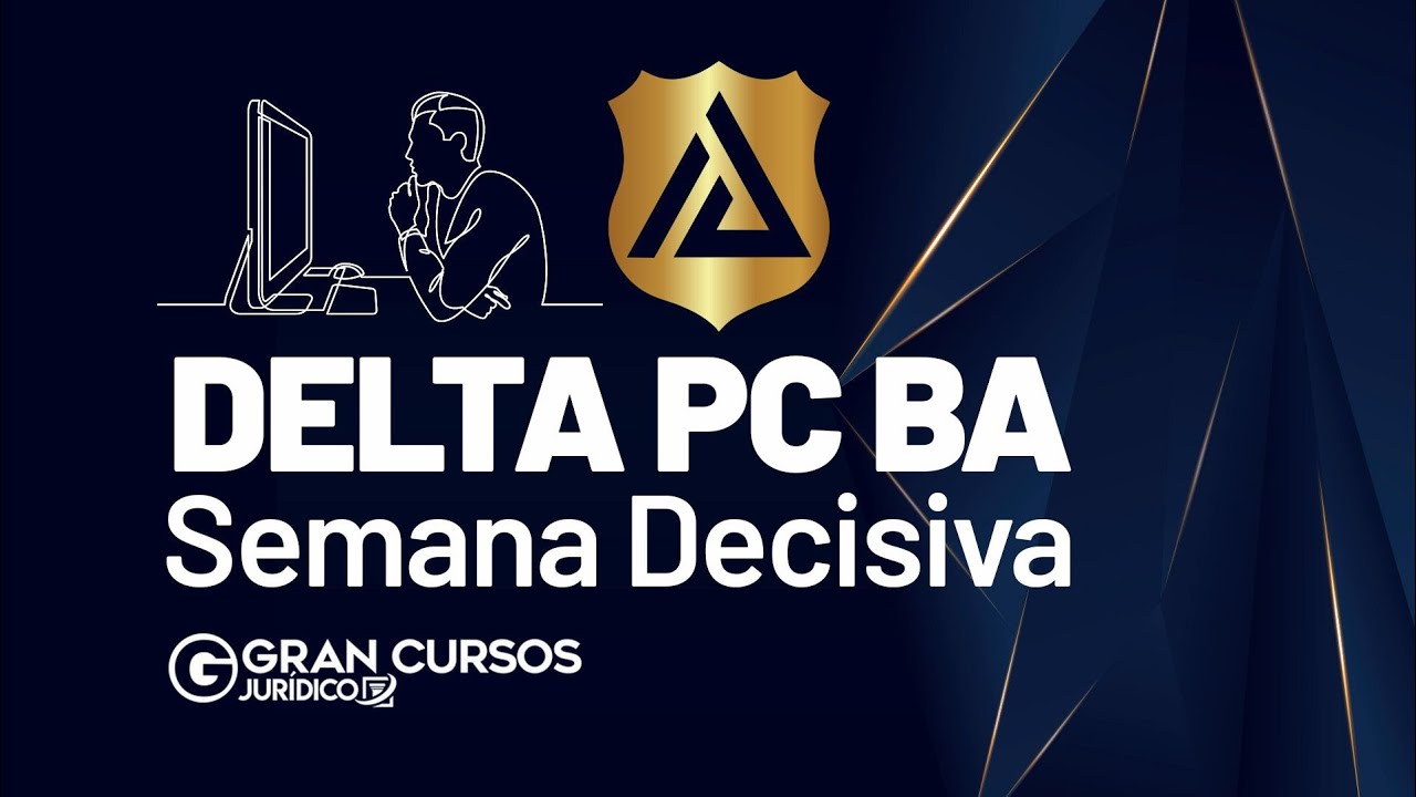 Concurso PC BA DELTA  |  Semana Decisiva - Direitos Humanos com Alice Rocha