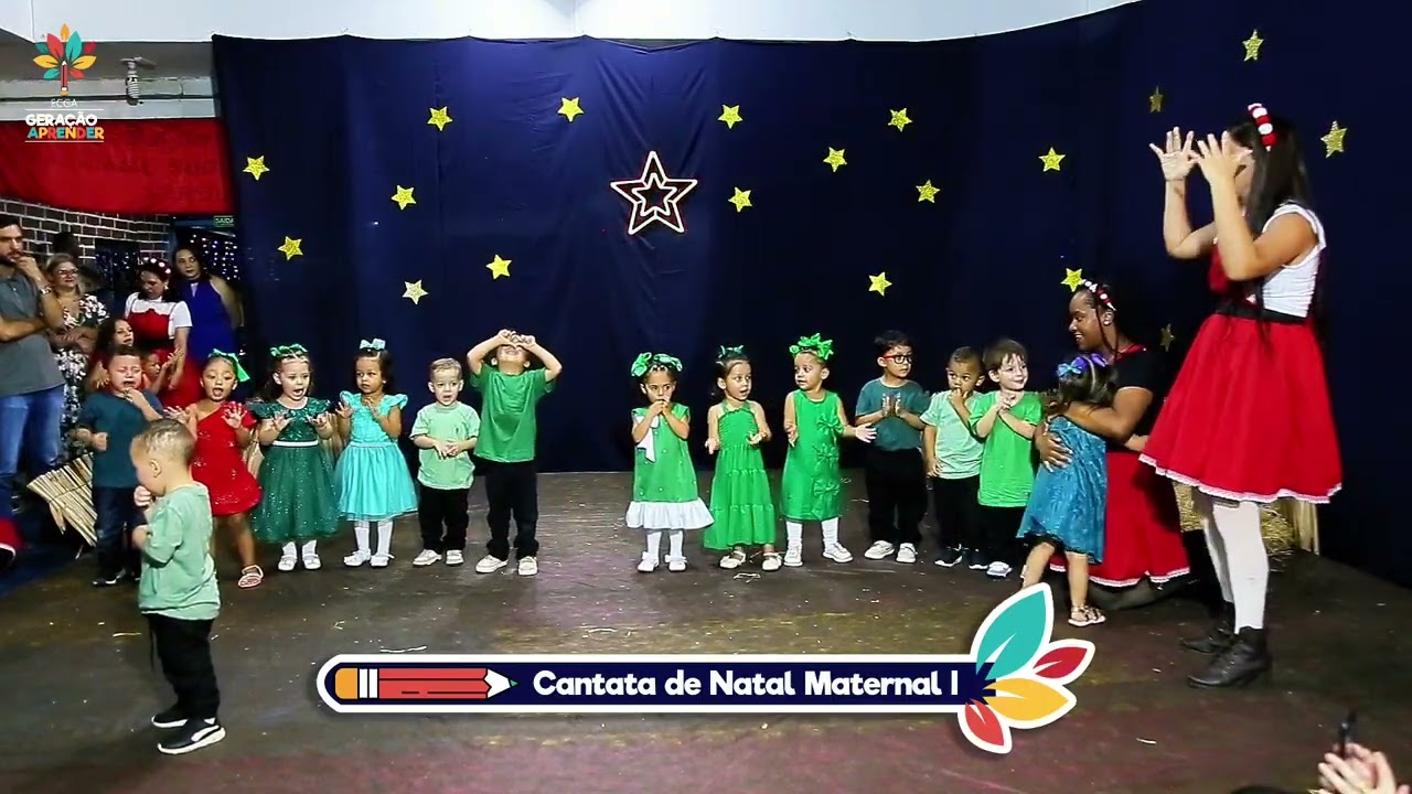 CANTANTA DE NATAL 2025 | MATERNAL 1