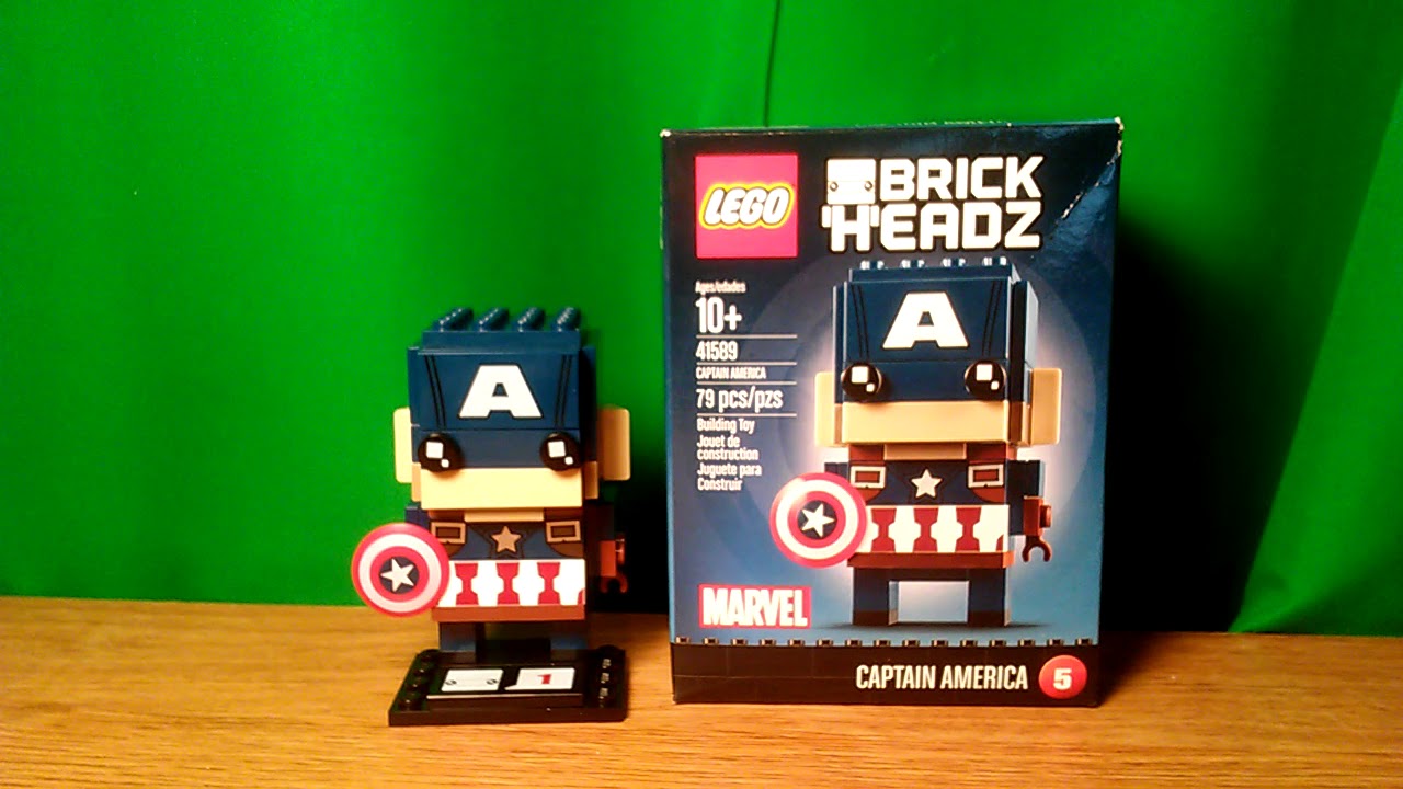 Lego Brickheadz Captain America! 41589