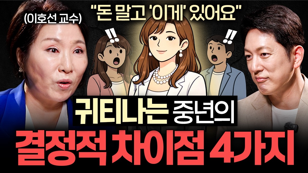 이 ‘4가지’ 있다면 명품 없어도 귀티가 흐릅니다 (이호선 교수)