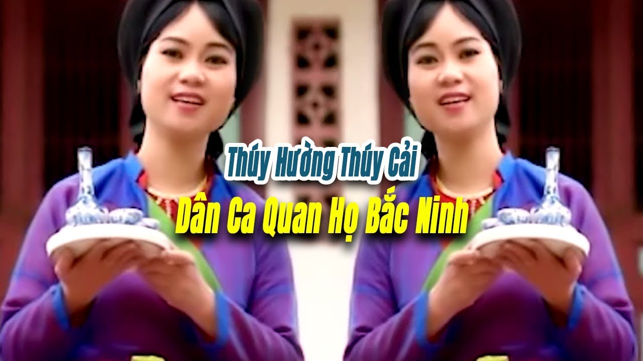 Thúy Hường - Thúy Cải | liên khúc Dân Ca Quan Họ bắc ninh hay mê mẩn - nhạc quan họ hay nhất