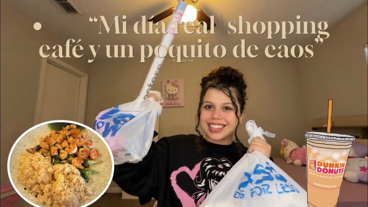 •MI DIA REAL| SHOPPING, CAFE Y UN POCO DE CAOS” 🛍️🥠⭐️