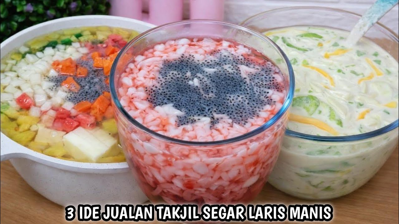 RECOMMENDED‼️3 RESEP ES SEGER LARIS MANIS SAAT PUASA - DIJAMIN BAKALAN KETAGIHAN 