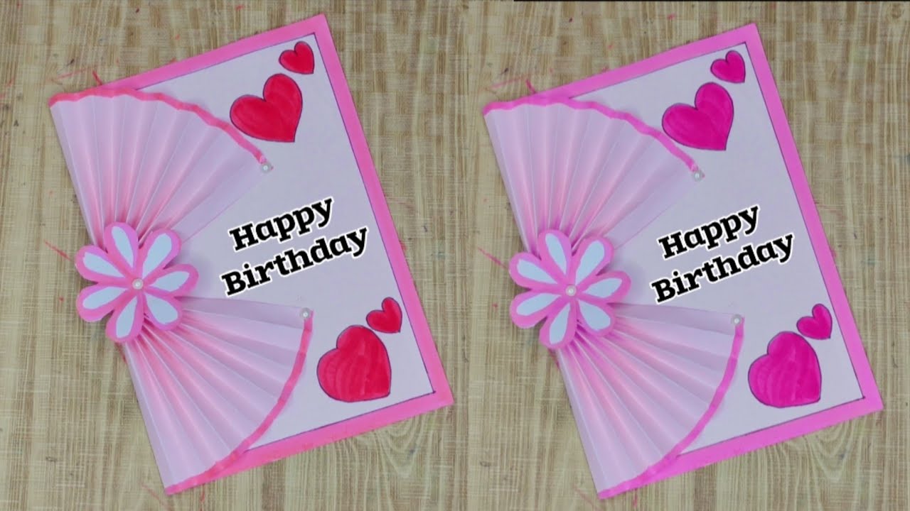 Birthday Card Ideas / Birthday Card For Best Friend /Birthday Card Making Easy 