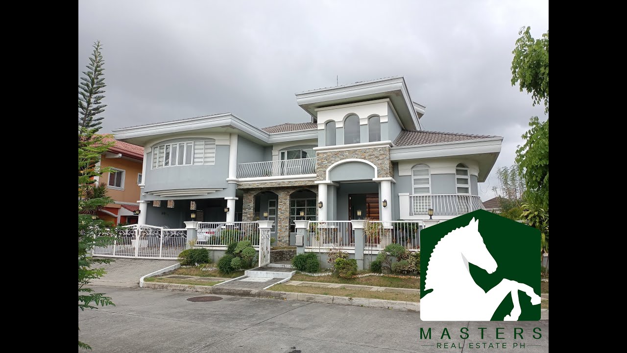 European-Inspired 6-Bedroom House with Pool at Brentville International | Masters Real Estate PH
