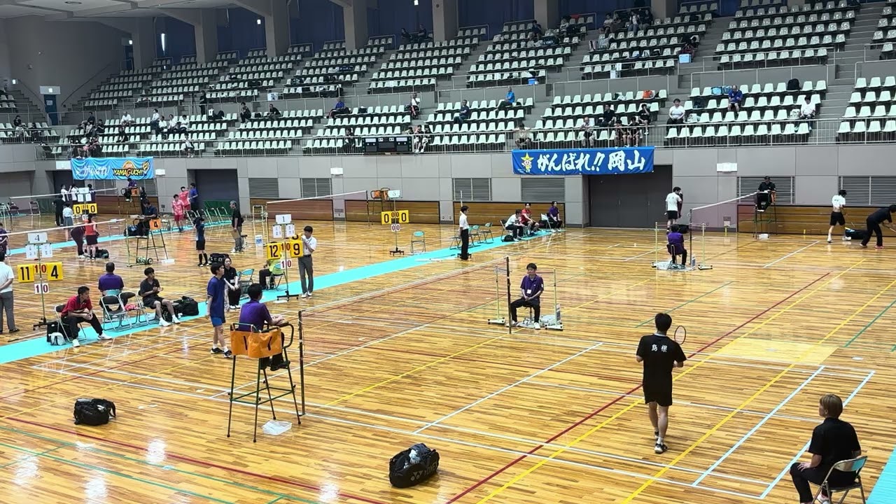 鳥取県1stシングルス　花本　2セット
