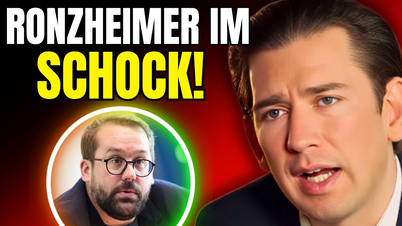 ⚡Sebastian Kurz zerlegt Paul Ronzheimer LIVE &ndash; damit hat niemand gerechnet!