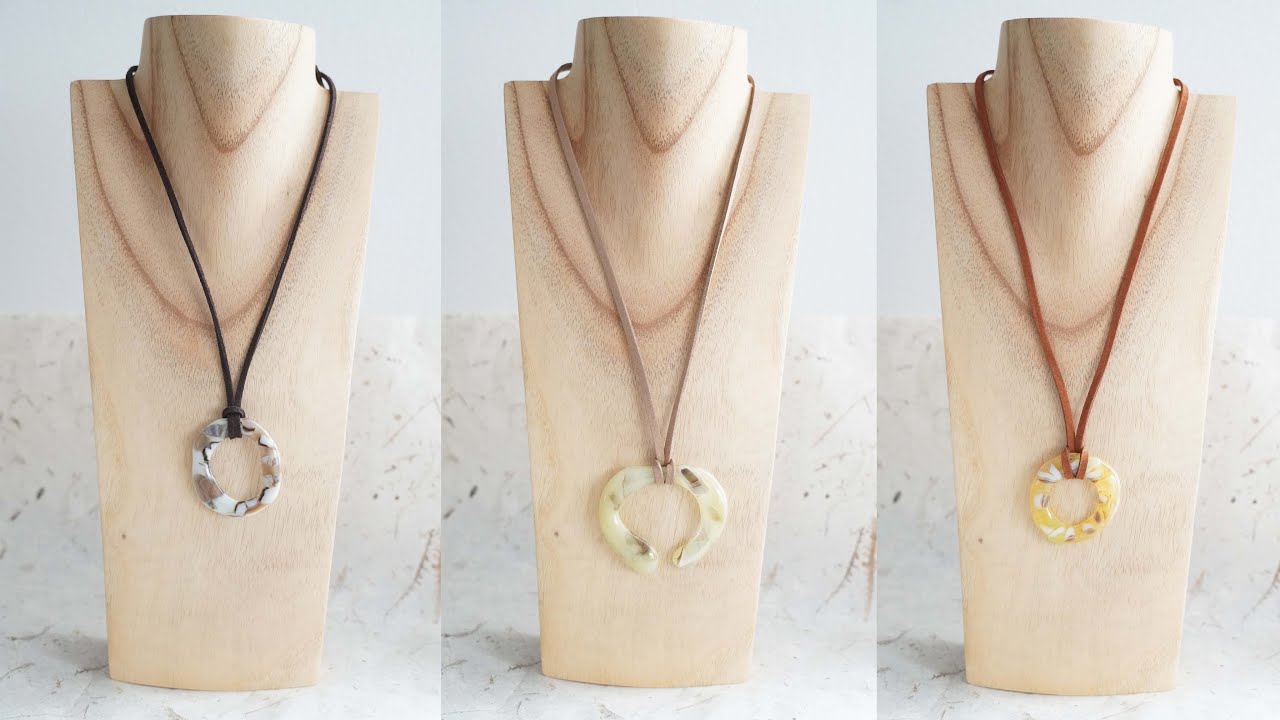 How to Make Fused Glass Pendants Using Scraps | Adjustable Suede Cord Necklaces | Glass Jewelry DIY