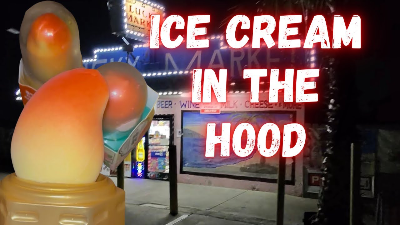 Trying Viral Mango Ice Cream in The Hood 