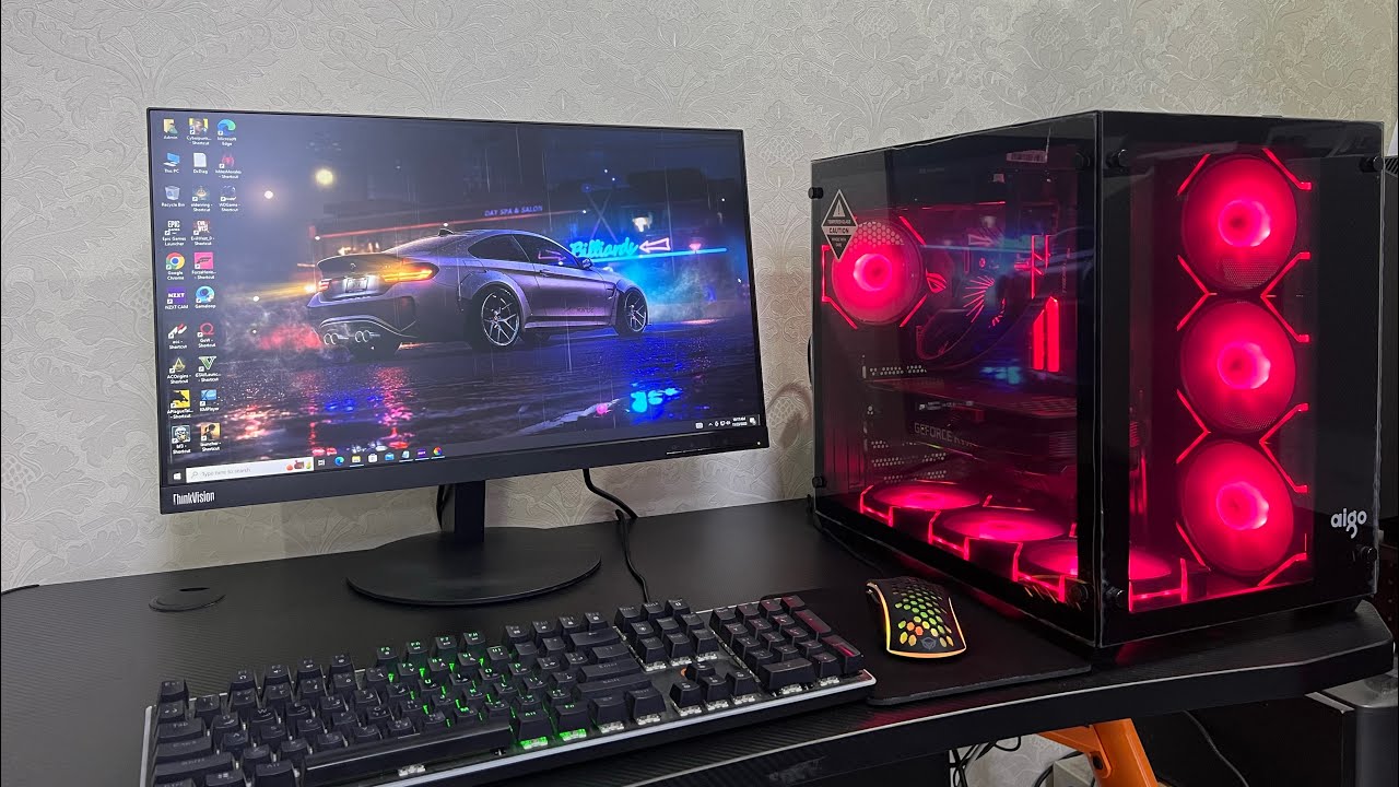 ASUS ROG STRIX i9-9900K Gaming Pc With RTX 3080 With DarkFlash C285 Case