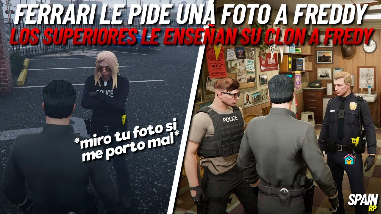 FERRARI le PIDE una FOTO a FREDDY😳 y los JEFES le enseñan su CLON