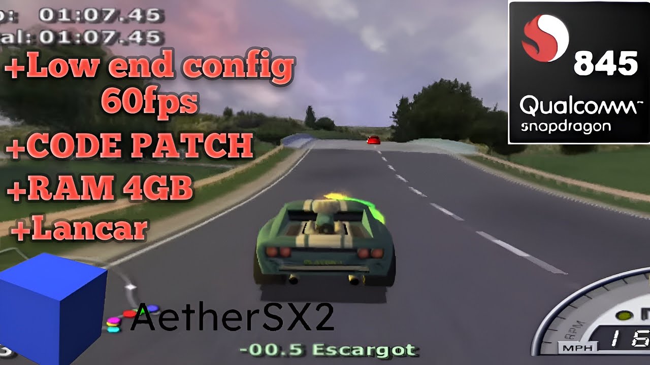 Rumble Racing | AETHERSX2 | Ram 4GB SNAPDRAGON 845 | SONY XZ3 