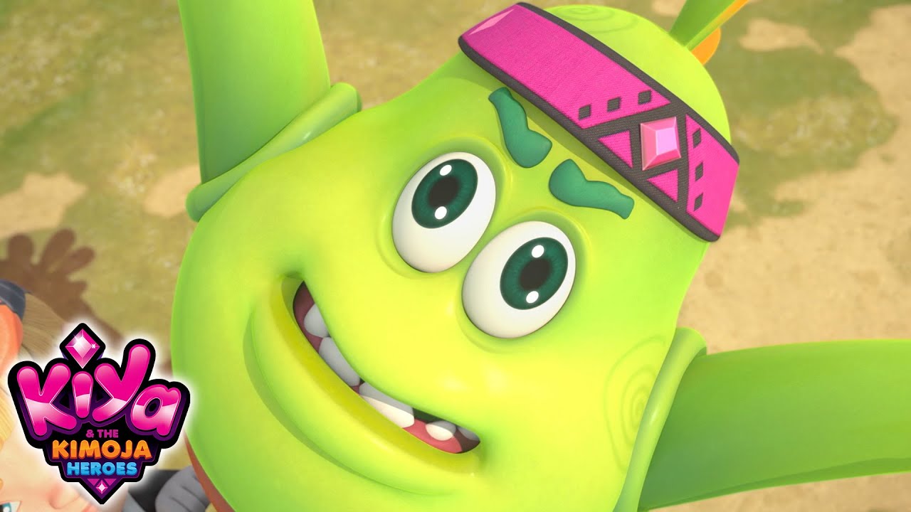Kiya & the Kimoja Heroes | Super SLIME!!! | COMPILATION @disneyjr @KiyaKimojaHeroes