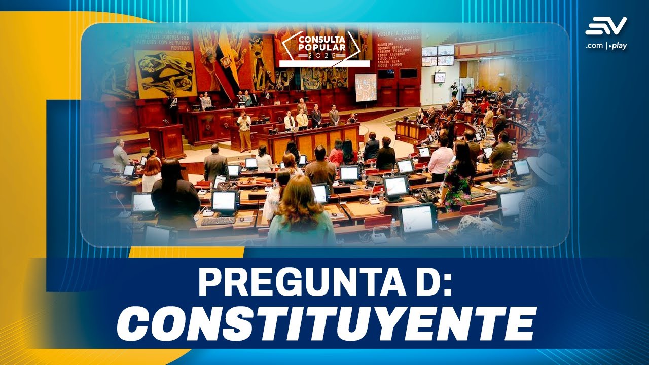Consulta popular y Refer&eacute;ndum 2025: Pregunta sobre la asamblea Constituyente | Televistazo