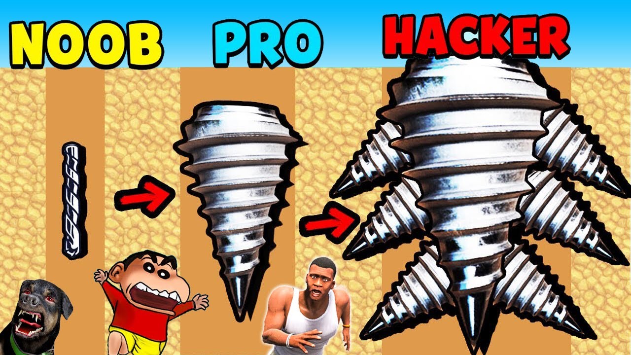 SHINCHAN & FRANKLIN DIGGING with THE STRONGEST DRILL in Oil Well Drilling | DREAM SQUAD