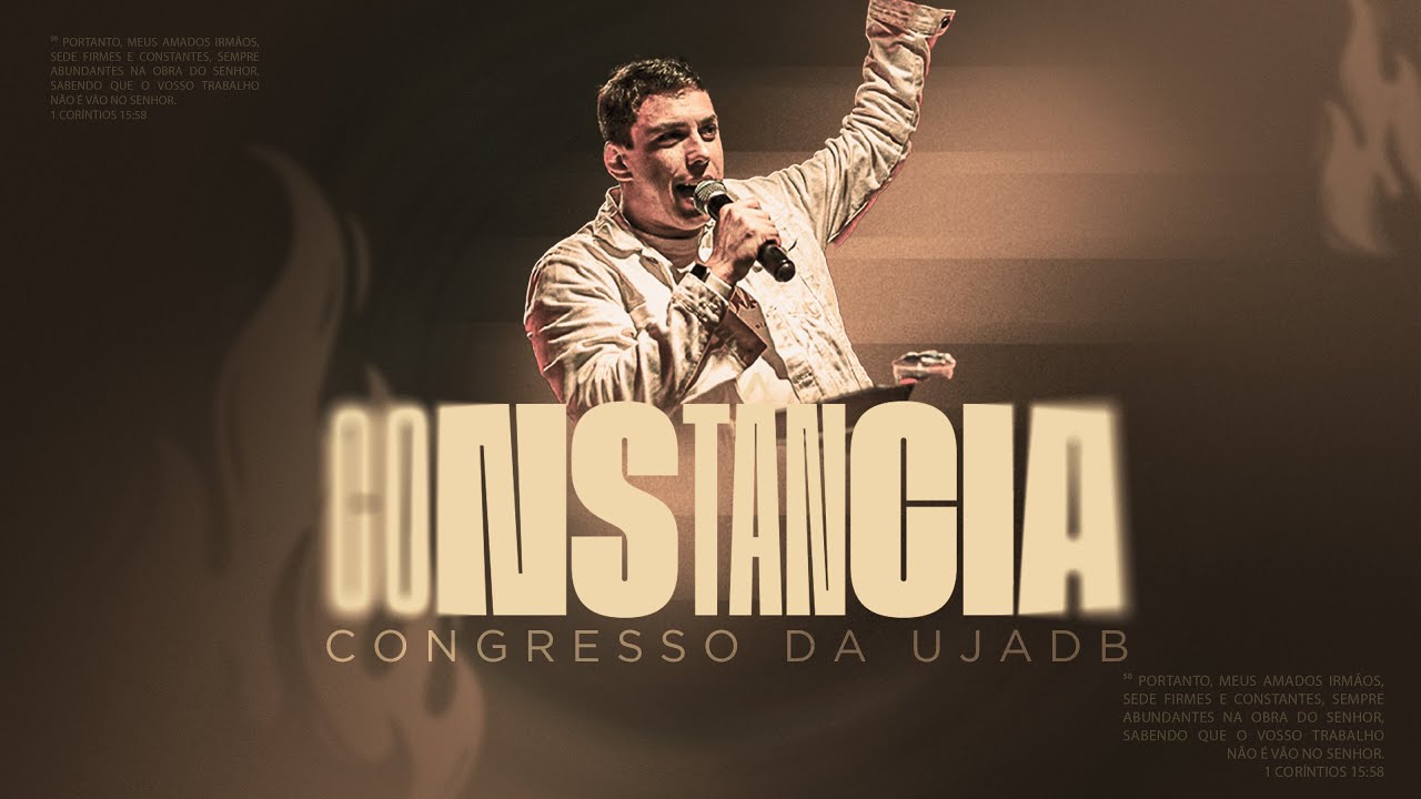 PREGA&Ccedil;&Atilde;O COM PR. YURI NORAT &ndash; CONGRESSO UJADB 2024 &ndash; TEMA: 
