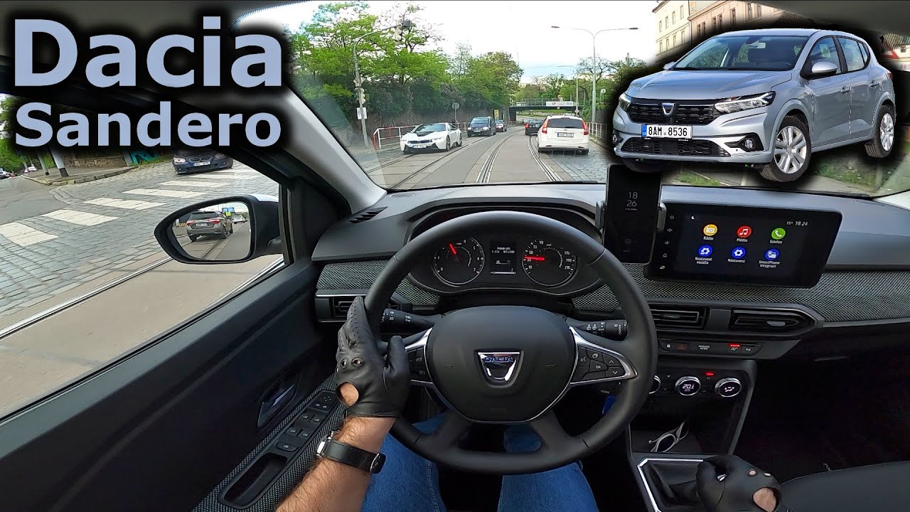 2021 Dacia Sandero TCe 100 LPG | POV test drive in city | #DrivingCars