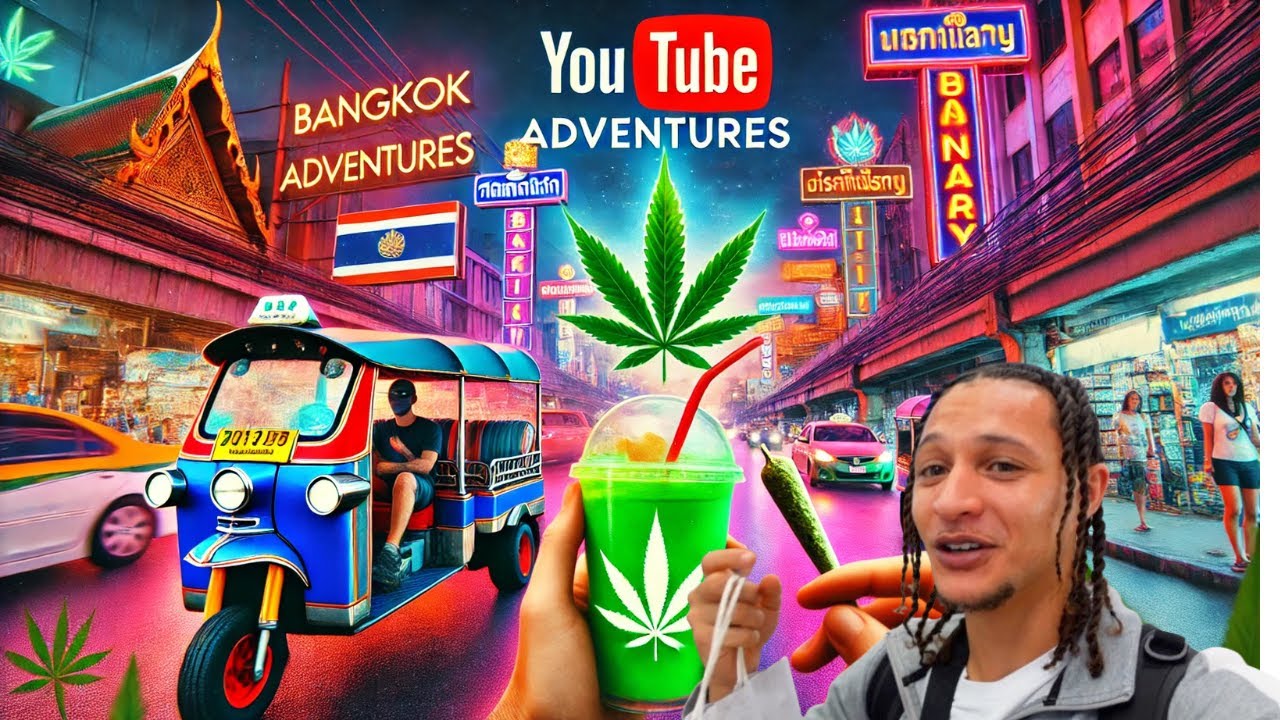 Bangkok Adventures | Exploring Dispensaries, Munchies & Late-Night Vibes!