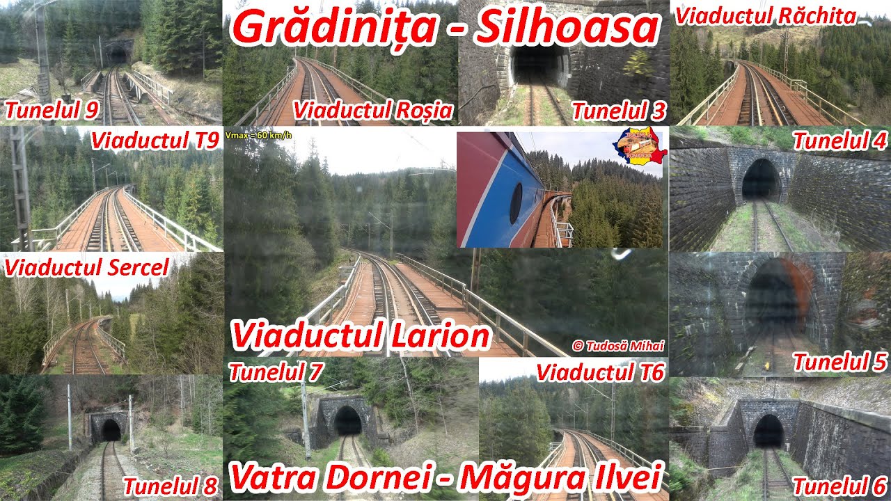 [4K] Cabview Vatra Dornei - Gradinita - Larion - Silhoasa - Magura Ilvei, linia 502