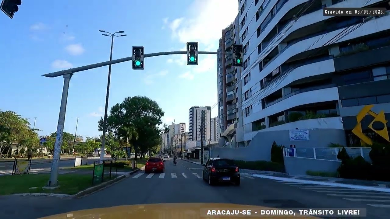 Aracaju-SE&BR-235 SE... um domingo ensolarado. [Vídeo-01]. Gravado em 03/09/2023.