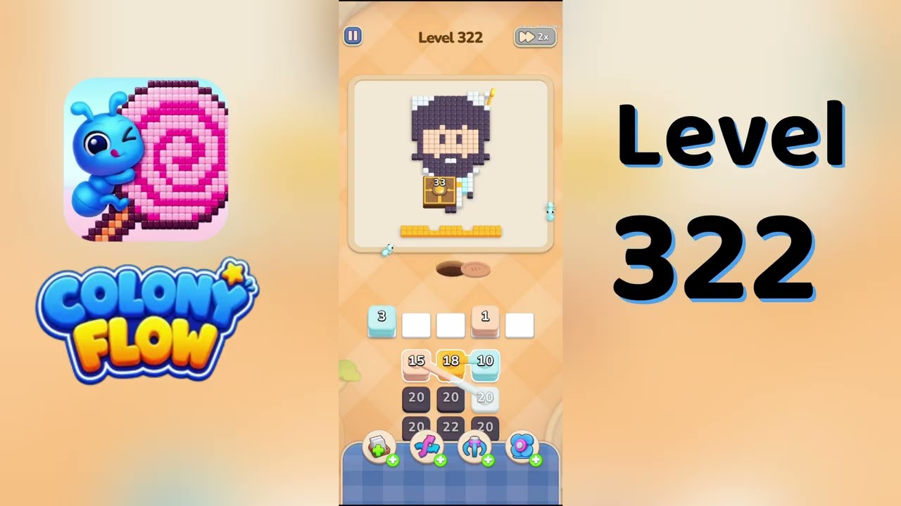 Colony Flow Level 322 Walkthrough | Full Gameplay | Solutionguruji